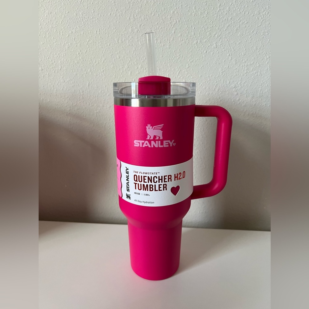 Pink Valentines Day Stanley 40 oz Cup